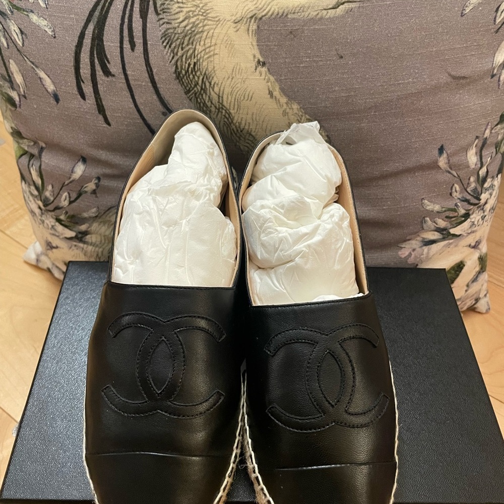 Preloved Chanel Espadrilles black/black - Picture 2 of 8